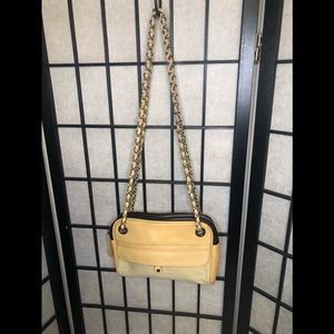 Ellie Tahari Woven Brown Shoulder Bag